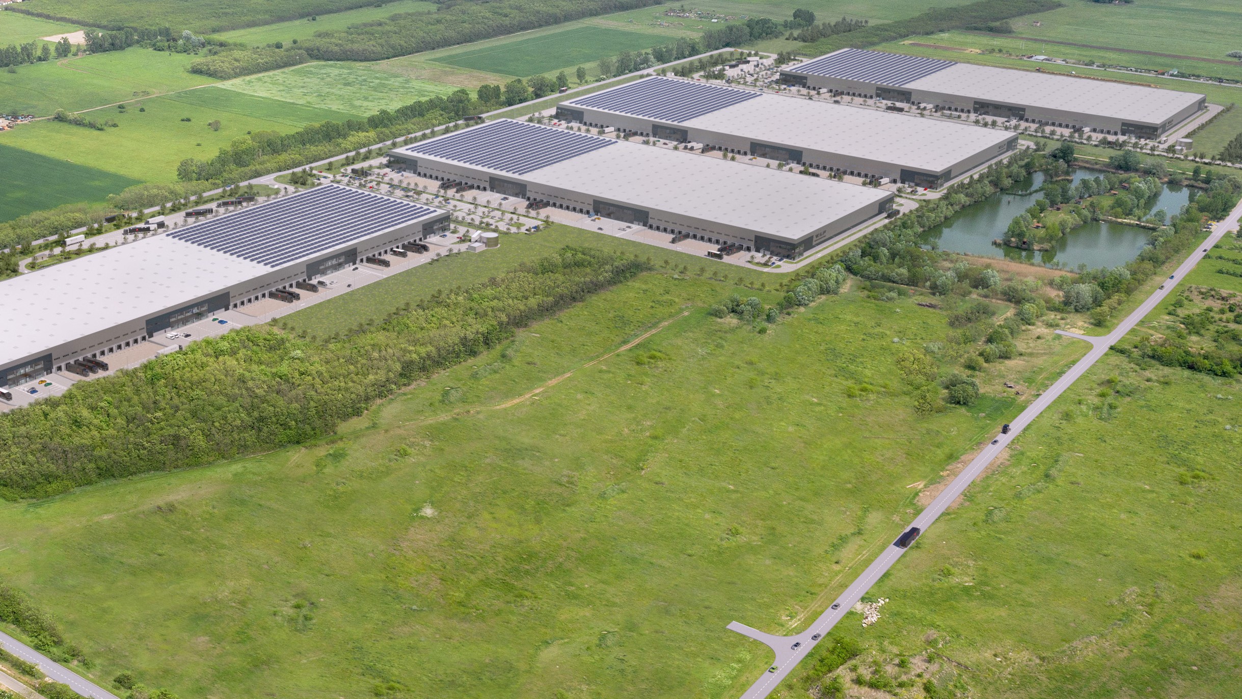 Kiadó Raktár - Vecsés Ipari Park - 5,8 EUR/m2/hó-kép(13361)