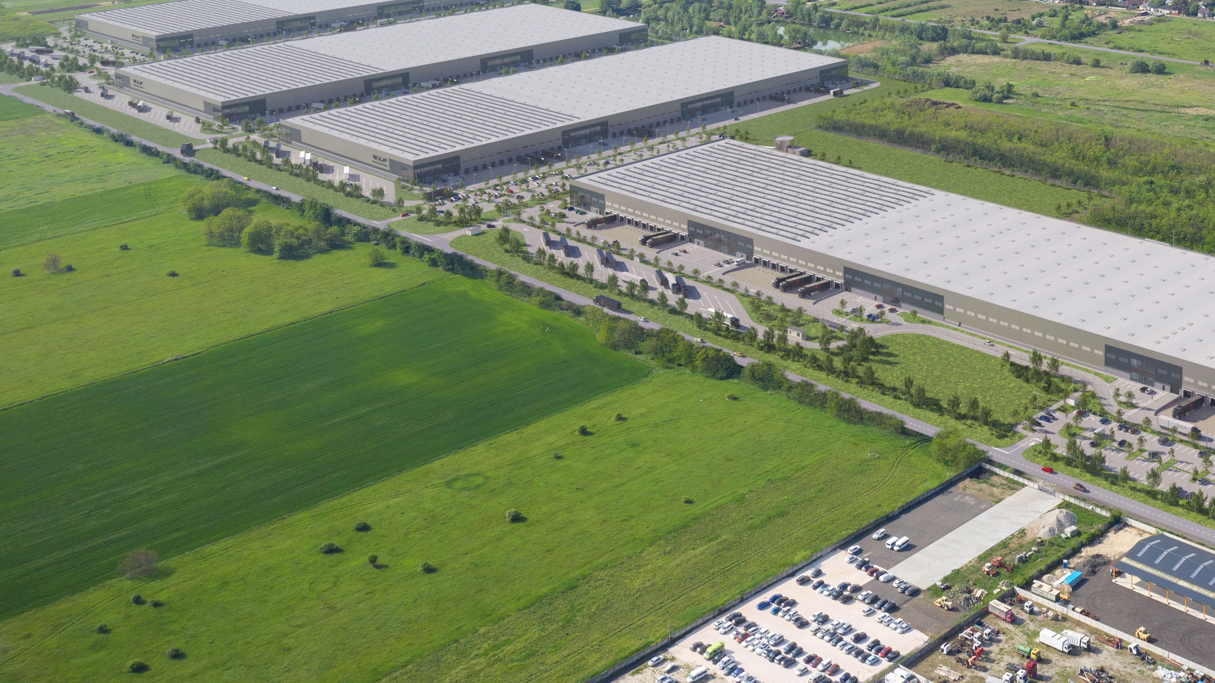 Kiadó Raktár - Vecsés Ipari Park - 5,8 EUR/m2/hó-kép(13394)