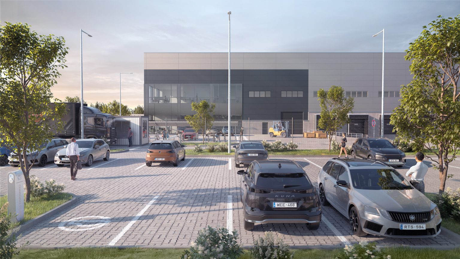 Kiadó Raktár - Vecsés Ipari Park - 5,8 EUR/m2/hó-kép(13391)