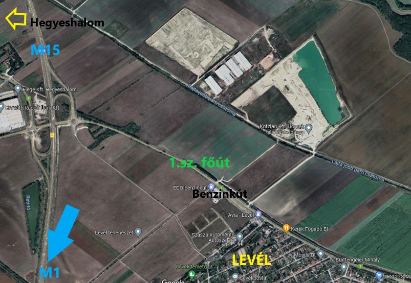Eladó Telek - Levél 1-es főút mellett - 4 363 200 Ft-kép(9742)