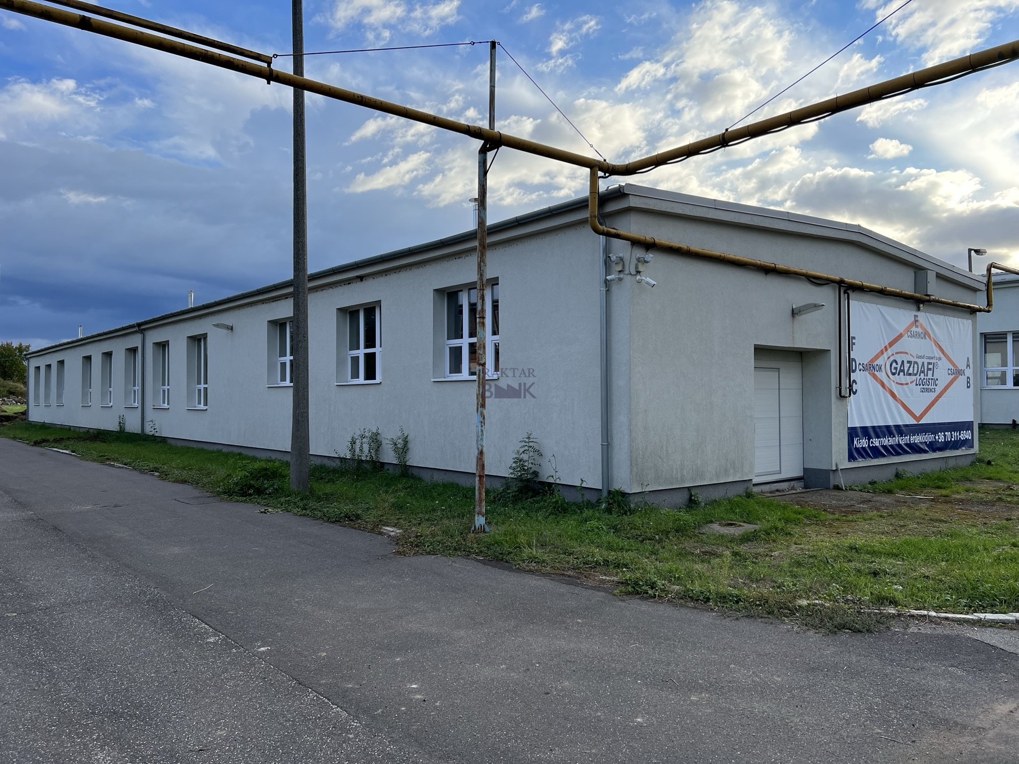 Kiadó Raktár - Miskolc Repülőtéri út - 1 284 Ft/m2/hó-kép(10924)