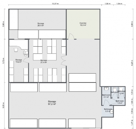 Kiadó Raktár - Budaörs Kamaraerdei út - 4,5 EUR/m2/hó-kép(8668)